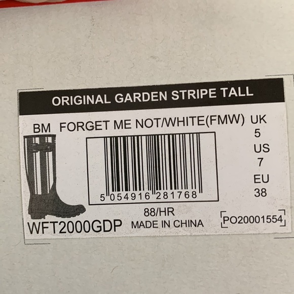 New Hunter Original Tall Matte Rain boots - Picture 8 of 8